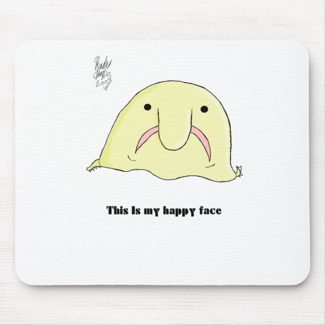 Blobfish Mousepad (Vorne)