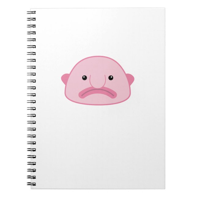 Blobfish Notizbuch Notizblock (Vorderseite)