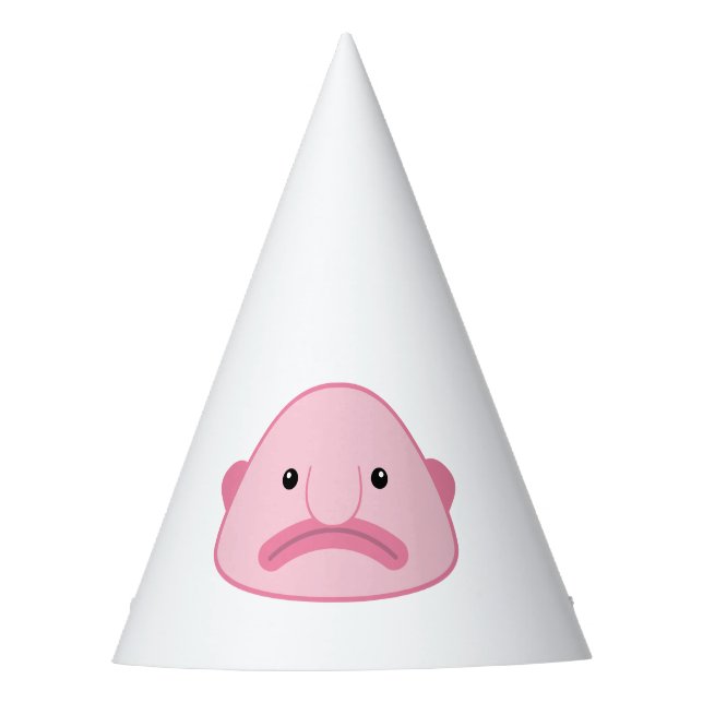 Blobfish Party-Hut Partyhütchen (Vorderseite)