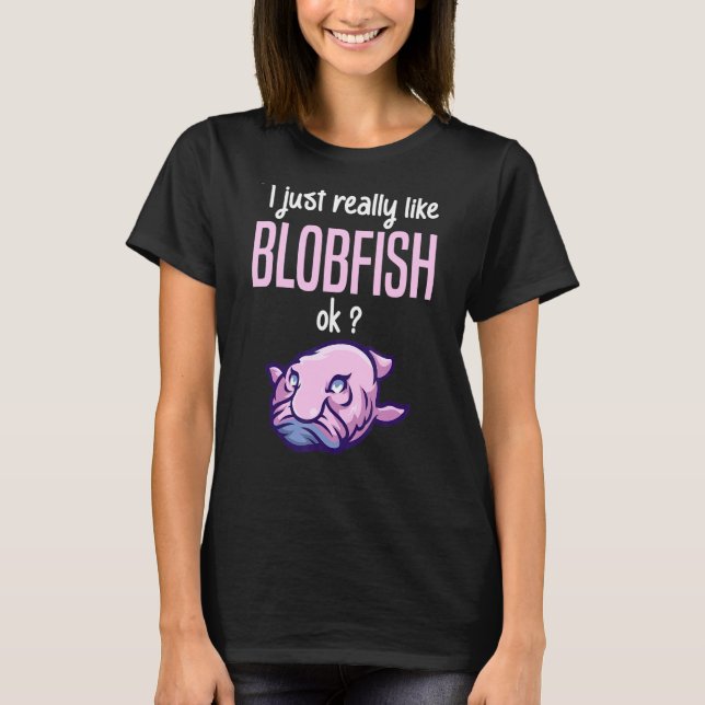 Blobfish u2013 Jelly Blobfish Fish Fathead Austral T-Shirt (Vorderseite)