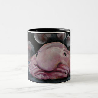 Blobfish Zweifarbige Tasse
