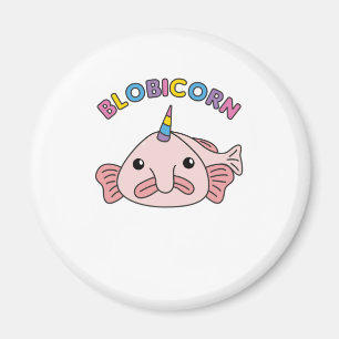 Blobicorn Blobicorn Blobicorn Magnet