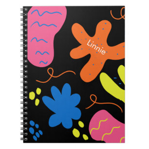 Blobs Doodle Science Labrador Chemie Name Notebook Notizblock