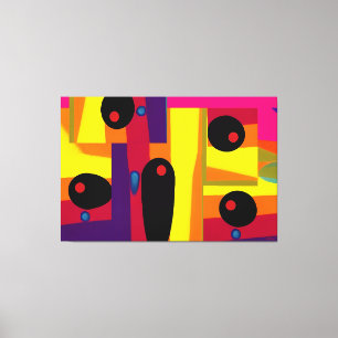 Blobula Ken Gage Abstrakter Surrealismus Leinwanddruck