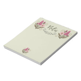 Bloc-notes Delicate Flower Notepad Notizblock