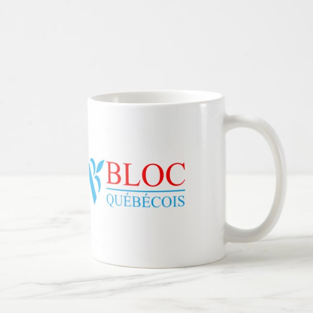 Bloc Québécois-Logo Tasse (Rechts)