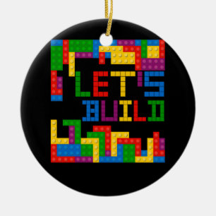 Block Brick Gebäude Bauen wir Master Builder Pu Keramik Ornament