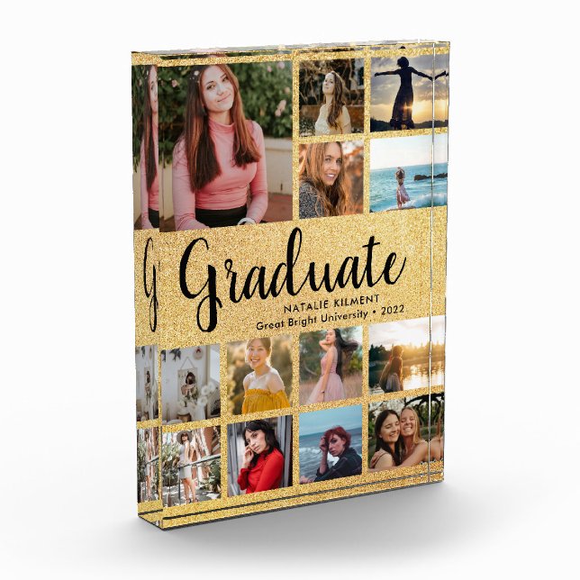 Block für das Schwarze Gold-Graduate Collage Absch (Links)