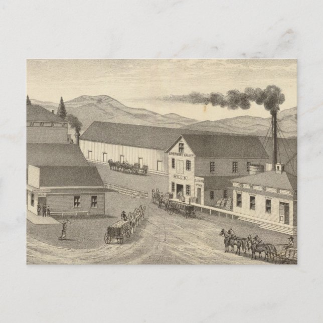 Block I, Livermore Postkarte (Vorderseite)