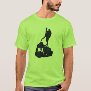 Block-Insel BI Insel-Form T-Shirt