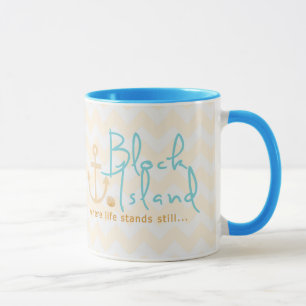 Block-Insel-Geschenk Tasse