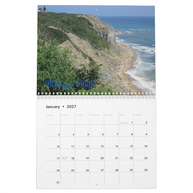 Block-Insel-Kalender Kalender (Jan 2027)