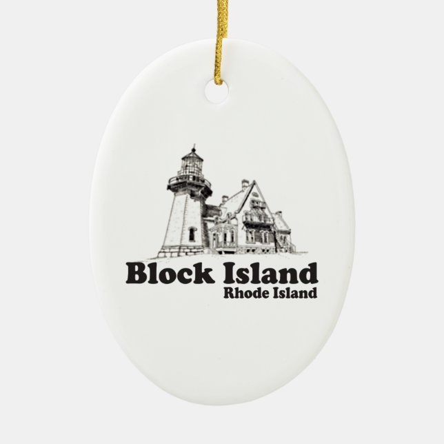 Block-Insel Keramikornament (Vorne)