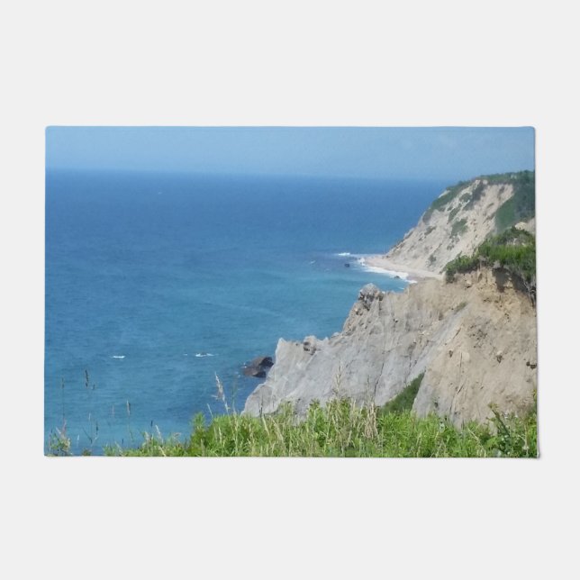 Block Island Bluffs - Block Island, Rhode Island Fußmatte (Vorderseite)