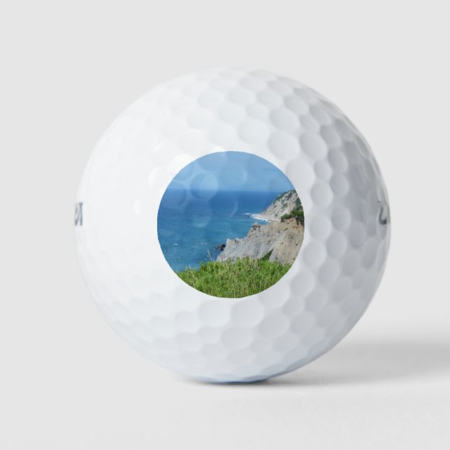 Block Island Bluffs - Block Island, Rhode Island Golfball (Vorderseite)