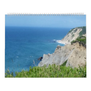 Block Island Bluffs - Block Island, Rhode Island Kalender