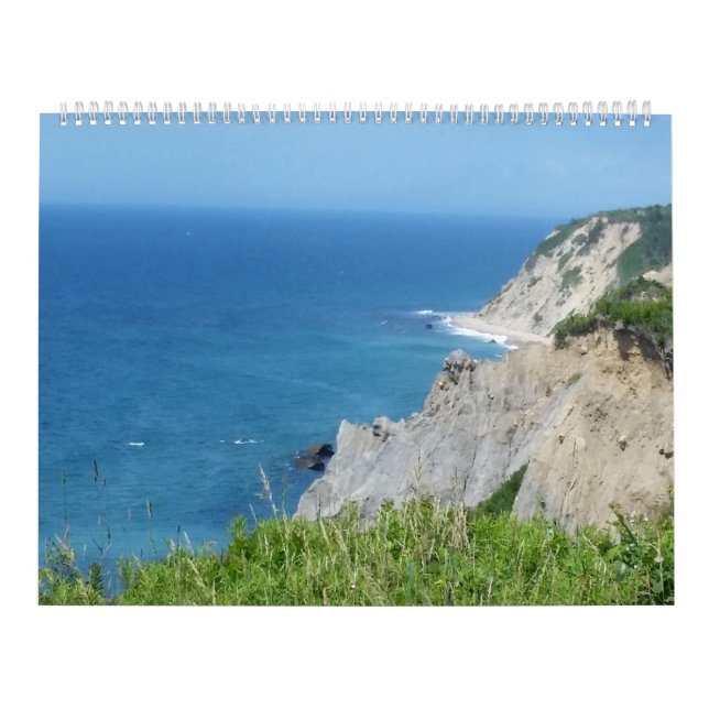 Block Island Bluffs - Block Island, Rhode Island Kalender (Titelbild)