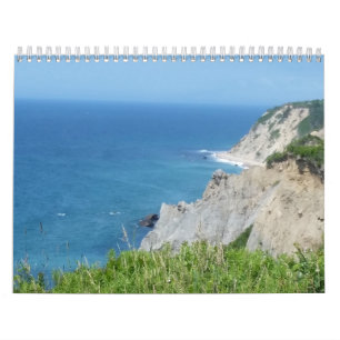 Block Island Bluffs - Block Island, Rhode Island Kalender