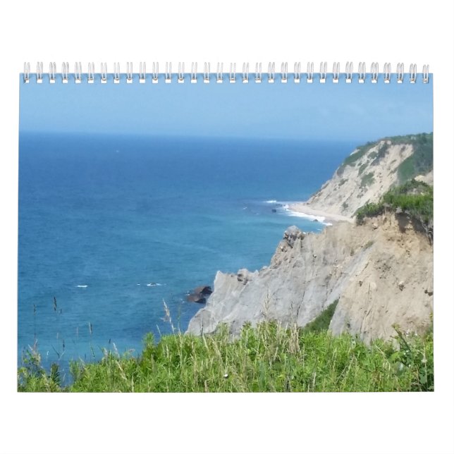 Block Island Bluffs - Block Island, Rhode Island Kalender (Titelbild)