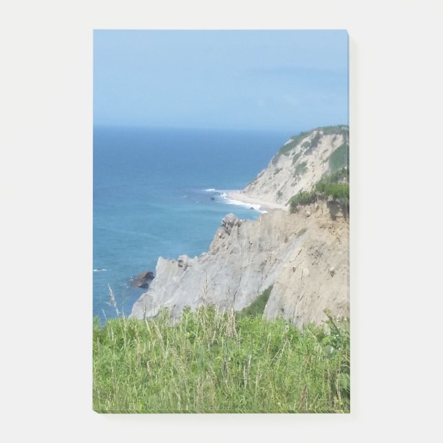 Block Island Bluffs - Block Island, Rhode Island Post-it Klebezettel (Vorderseite)