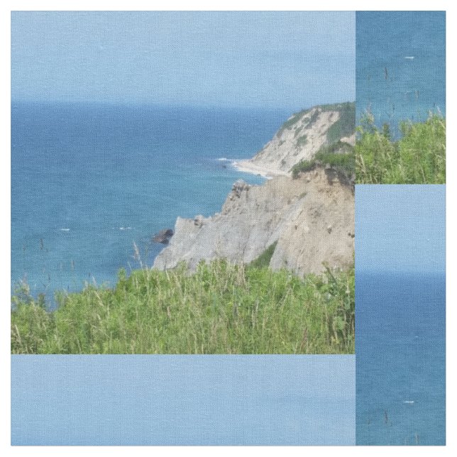 Block Island Bluffs - Block Island, Rhode Island Stoff (Nahaufnahme)