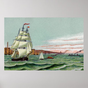 Block Island Extra Large Plakat