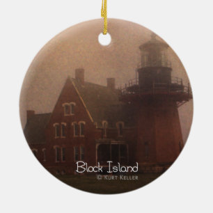 Block Island Keramikornament