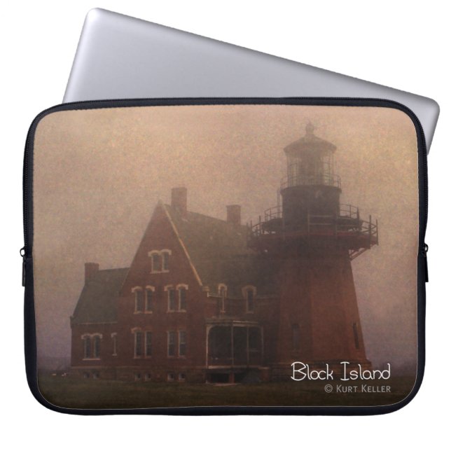 Block Island Laptopschutzhülle (Vorderseite)