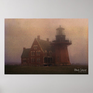 Block Island Lighthouse Poster