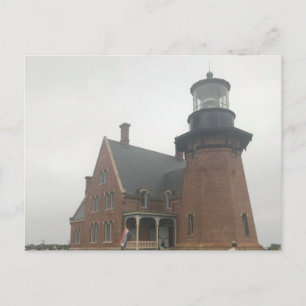 Block Island Lighthouse Postkarte