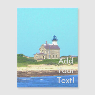 Block Island North Light Magnetkarte