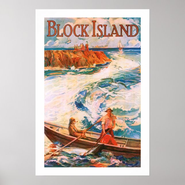 Block Island Poster (Vorne)
