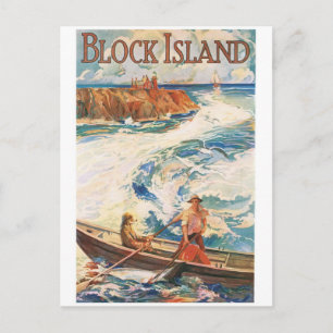 Block Island Postkarte