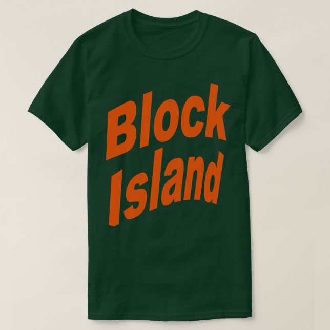 Block Island Rhode Island 2 T-Shirt (Design vorne)