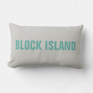 Block Island Rhode Island Beach Throw Kissen