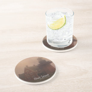 Block Island Sandstein Untersetzer