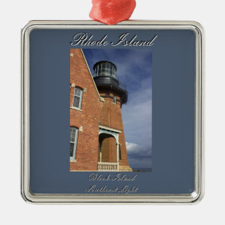 Block Island Southeast Light Schmuck Ornament Aus Metall