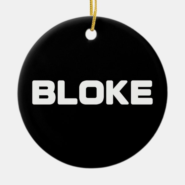 BLOCK KERAMIK ORNAMENT (Vorne)