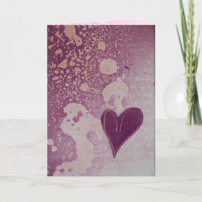 Block O' Liebe 14 Valentinenkarte Feiertagskarte (Vorderseite)