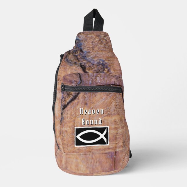 Block O' Wood Heaven Bound Crossbody Bag (Vorderseite)