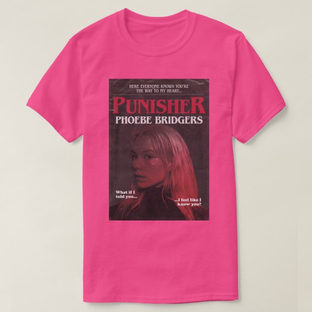 Block Phoebe Bridgers 14 T-Shirt (Design vorne)