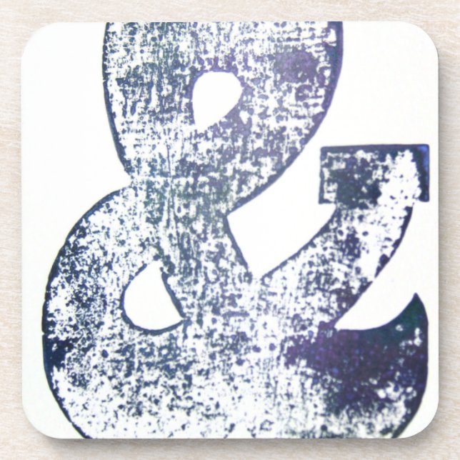 Block Print 2 Untersetzer (Vorderseite)