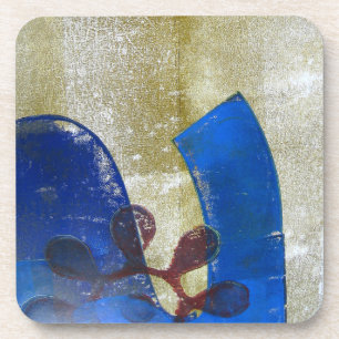 Block Print 7 Getränkeuntersetzer