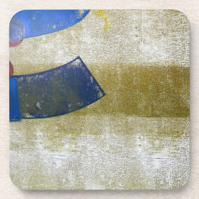 Block Print 8 Getränkeuntersetzer (Vorderseite)