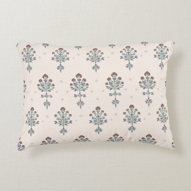 Block Print Accent Pillow Dekokissen (Vorderseite)