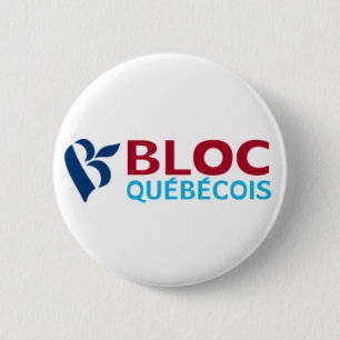 Block Québécois Button