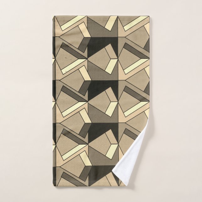 Block Sepia Handtuch (Handtuch)