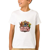 Block World Gamer Squad Design – Farbiger Cube Cha