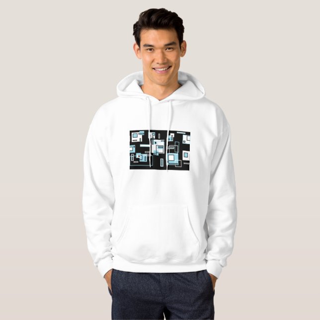Blockbesessenheit Hoodie (Vorne ganz)