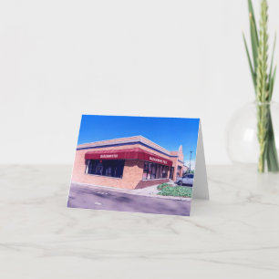 Blockbuster Brennan Station Raleigh NC Notecard Karte